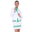 Belyn Key Wimbledon Women's Golf Jacket - White