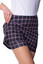 Golftini Impromptu Skort - Black-Hot Pink