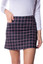 Golftini Impromptu Skort - Black-Hot Pink