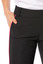 Golftini Stretch Ankle Pant - Black / Hot Pink
