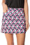 Golftini Inner Beauty Skort - Black / White / Hot pink