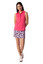 Golftini Beach Bum Skort - Navy / White / Hot pink