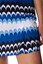 Golftini Beachy Waves Skort - Navy / White / Blue / Black