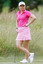 Golftini Awareness Skort - Hot Pink / White