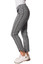 Golftini Checkered Stretch Ankle Pant - Black/white