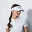 Daily Sports Logo Visor - White