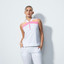 Daily Sports Melton Block Sleeveless Top - Orange/Pink