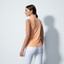 Daily Sports Peoria Sleeveless Polo Shirt - Kumquat 