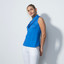 Daily Sports Istres Ruffle Sleeveless Polo Shirt - Cosmic Blue 