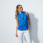 Daily Sports Istres Ruffle Sleeveless Polo Shirt - Cosmic Blue 