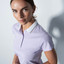 Daily Sports Candy Cap Sleeve Polo Shirt - Violet  