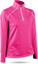 Sun Mountain Second Layer Women's Golf Pullover - Hot Pink/ White