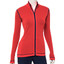 EP Pro Reversible Birdseye Dash Stripe Women's Golf Jacket - Red/Navy