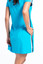 Kinona Sport To a Tee Short Sleeve Women's Golf Dress - Mediterranean Blue