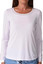 Golftini Long Sleeve with Mesh Trim Women's Golf Top - White 