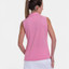 EP Pro NY Sleeveless Geometric Jacquard Women's Golf  Polo - Fruit Punch Multi