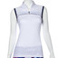 EP Pro NY Sleeveless Piping Trim Perforated Blocked Women's Golf Shirt