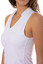 Golftini Sleeveless Sport Polo | The Lisa - White