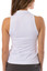 Golftini Sleeveless Sport Polo | The Lisa - White