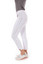 Golftini Silver Piping Pull-On Stretch Ankle Women's Golf Pants- White