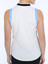 Belyn Key Princess Seam Sleeveless Women's Golf Shirt - Chalk/periwinkle/onyx