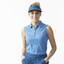 Daily Sports Macy Sleeveless Polo Shirt - Pacific Blue