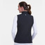 EP Pro NY Vertical Quilted Women's Golf  Vest - Black