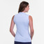 EP Pro NY Sleeveless Convertible Mock Women's Golf Polo - Blue Eyes