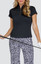 Tail Activewear Genesis Women's Golf Top - Onyx Black - FINAL SALE