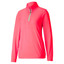 Puma Cloudspun Women's Golf 1/4 Zip - Teaberry