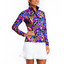 TZU TZU Sara Women's Golf Top - Get Happy