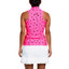 TZU TZU Sport Tabitha Women's Golf Top - Bombshell Dots