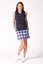 Golftini Womens Golf Clothes |  Golftini Sleeveless Ruffle Tech Women's Golf Polo - Black