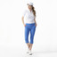 Daily Sports Magic Women's Golf Capri - Pacific Blue