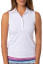 Golftini Sleeveless Fabulous Women's Polo - White