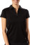 Golftini Short Sleeve Zip Women's Polo - Black