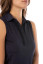 Golftini Sleeveless Ruffle Women's Polo - Navy