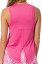 Golftini Sleeveless Sport Tie Women's Top - Hot Pink