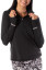 Golftini Fabulous Mock Women's Pullover - Black