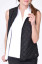 Golftini Reversible Quilted Wind Women's Vest - Black/White