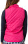 Golftini Quilted Wind Women's Vest - Hot Pink