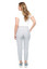 Swing Control Classic Cloud Tuxedo Women's Golf Ankle Pants - Gray Mist