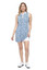 Swing Control Funfetti Women's Golf Dress - Blue