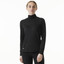 Daily Sports Agnes Long Sleeve Roll Neck Turtle Neck Polo Top - Black