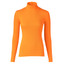 Daily Sports Maggie Candied Long Sleeve Turtle Neck Top - Orange