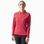 Daily Sports Macy Long Sleeve Polo Shirt - Berry Red