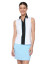 Belyn Key Sandy Sleeveless Women's Golf Shirt - Chalk/ Sky/ Onyx