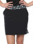 Belyn Key Ruffle Women's Golf Skirt - Onyx/ Moonstruck