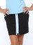Belyn Key Stripe Front Women's Golf Skirt - Onyx/ Sky/ Chalk
