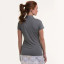 EP Pro NY Cap Sleeve Zip Mock Women's Golf Polo -Slate Multi